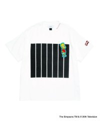 FACETASM       THE SIMPSONS 7BAR BIG TEE・white