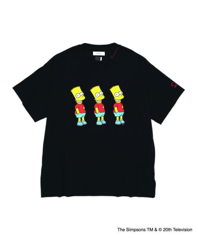 画像1: FACETASM       THE SIMPSONS BIG TEE・black