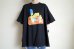 画像9: FACETASM       THE SIMPSONS RIB BIG TEE・black