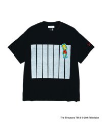 FACETASM       THE SIMPSONS 7BAR BIG TEE・black