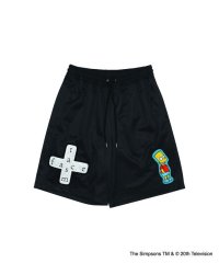 FACETASM       THE SIMPSONS MESH SHORTS・black