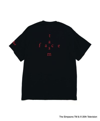 画像2: FACETASM       THE SIMPSONS 7BAR BIG TEE・black