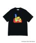 画像1: FACETASM       THE SIMPSONS RIB BIG TEE・black (1)