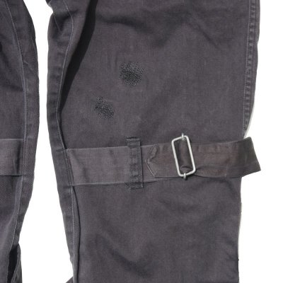 画像2: PEEL&LIFT        bondage trousers modern faded black ダメージボンテージトラウザース