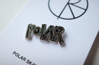 画像3: Polar Skate Co.       Pin Heart Logo・Black