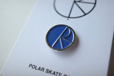 画像3: Polar Skate Co.       Pin Fill Logo・Blue