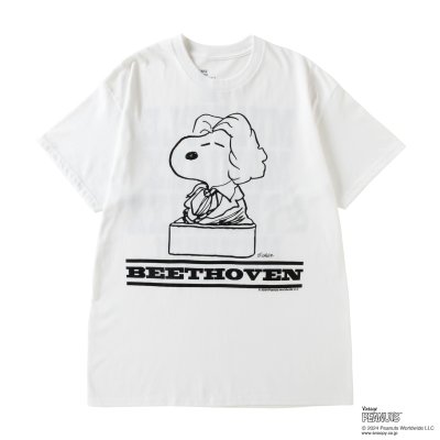 画像1: NEXUSVII.       SNP-BEETHOVEN TEE・WHITE