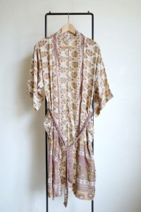 TADO       RECYCLE SAREE KIMONO GOWN