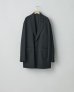 画像1: ssstein         OVERSIZED SINGLE BREASTED LONG JACKET・BLACK (1)