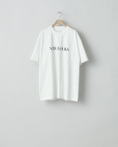 画像1: ssstein       OVERSIZED PRINT TEE - NEW LOOKS -・WHITE