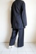 画像14: ssstein         OVERSIZED SINGLE BREASTED LONG JACKET・BLACK