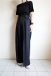 画像11: ssstein         SIDE SLIT WIDE TROUSERS・BLACK