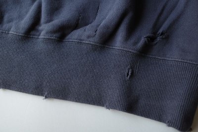 画像2: ssstein         OVERSIZED REBUILD SWEAT LS・BLUE GREY