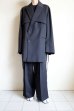 画像20: ssstein         OVERSIZED LAPELED COMBINATION JACKET・BLACK