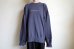 画像7: ssstein         OVERSIZED REBUILD SWEAT LS・BLUE GREY