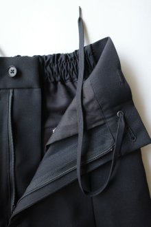 他の写真3: ssstein         SIDE SLIT WIDE TROUSERS・BLACK