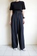 画像10: ssstein         SIDE SLIT WIDE TROUSERS・BLACK