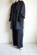 画像12: ssstein         OVERSIZED SINGLE BREASTED LONG JACKET・BLACK