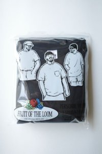 FRUIT OF THE LOOM        × 金子恵治 Personal Fit 3P PACK T 2024・XL/black