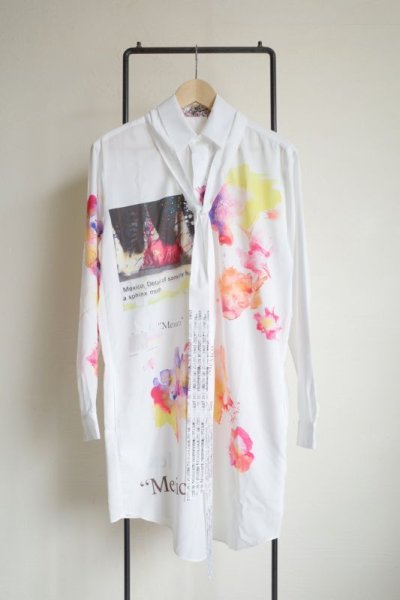 画像1: CILANDSIA  　LONG SHIRT・B