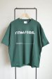 画像1: renewces       "a slightly different box silhouette T-sh"・renewces GREEN (1)