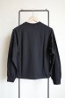 画像2: renewces       "short length long sleeveT-sh"・BLACK (2)