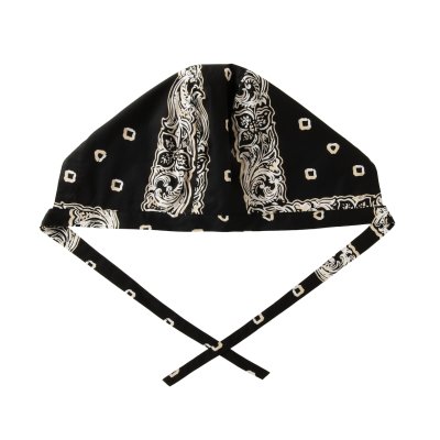 画像2: NEXUSVII.       BANDANA HOOD HEAD-WRAP・BLACK