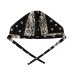 画像2: NEXUSVII.       BANDANA HOOD HEAD-WRAP・BLACK (2)