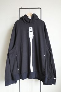 TSTS       COMEDY MICROPHONE HOODIE・BLACK