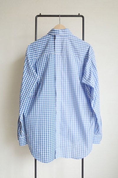 画像2: TSTS       2 GINGHAM SHIRT・BLUE AND SAXE BLUE