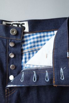 他の写真2: TSTS       2 GINGHAM LINING DENIM TROUSERS