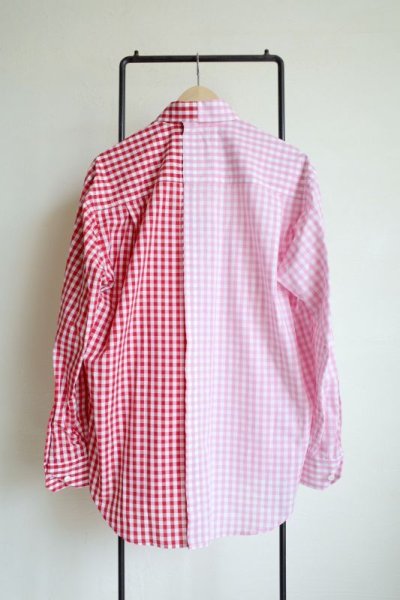 画像2: TSTS       2 GINGHAM SHIRT・PINK AND RED