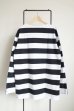 画像2: TSTS       G.F.G.S. DOUBLE SIDED STRIPED SHIRT 2・SAXE.BLUE.BLACK AND WHITE (2)