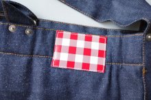 他の写真3: TSTS       2 GINGHAM LINING DENIM MESSENGER BAG