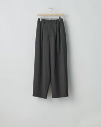 ssstein       WIDE EASY TROUSERS・GREY KHAKI