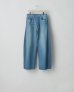 画像1: ssstein         DEFORMATION WIDE DENIM JEANS・INDIGO (1)