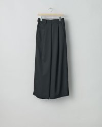 ssstein       OVERTUCKED EXTRA WIDE TROUSERS・BLACK