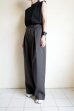 画像7: ssstein       WIDE EASY TROUSERS・GREY KHAKI