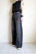 画像9: ssstein         DEFORMATION WIDE DENIM JEANS・BLACK