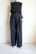 画像7: ssstein       WIDE EASY TROUSERS・BLACK