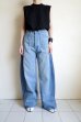 画像9: ssstein         DEFORMATION WIDE DENIM JEANS・INDIGO