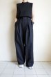 画像11: ssstein       WIDE EASY TROUSERS・BLACK