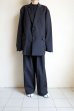 画像10: ssstein         OVERSIZED SINGLE BREASTED JACKET・BLACK