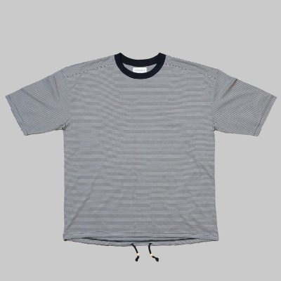 画像1: TENHALF       BORDER T-SHIRT・NAVY