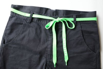 画像3: FACETASM      SHOELACE BELT・navy×lime