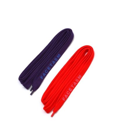 画像1: FACETASM      SHOELACE BELT・purple×red