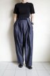 画像9: RELAX FIT       リラックスフィット ”NPID Denim Beachslacks”リラックスデニムパンツ・ワンウォッシュブルー