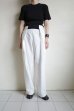 画像9: RELAX FIT       リラックスフィット ”NPID Denim Beachslacks”リラックスデニムパンツ・ホワイト