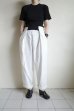 画像13: RELAX FIT       リラックスフィット ”NPID Denim Beachslacks”リラックスデニムパンツ・ホワイト