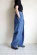 画像11: RELAX FIT       リラックスフィット ”NPID Denim Beachslacks”リラックスデニムパンツ・ストーンウォッシュブルー